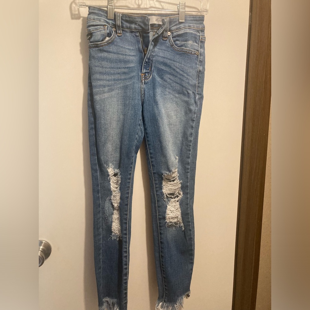 Kancan Jeans Missing Button - image 1